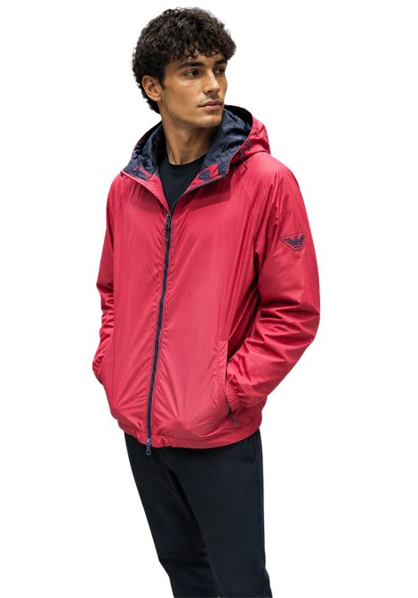 Giubbino reversibile con cappuccio e cerniera EMPORIO ARMANI | Giubbotti | E9.3Z1B88.1NSKZ00300